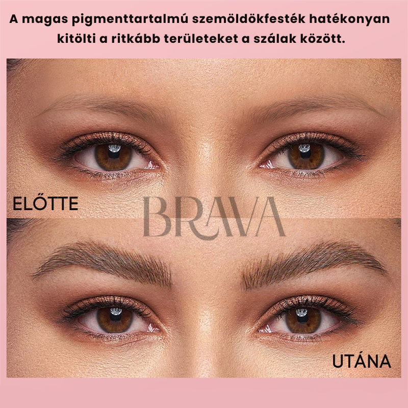 Brava – Precíz szálas szemöldök, természetesen