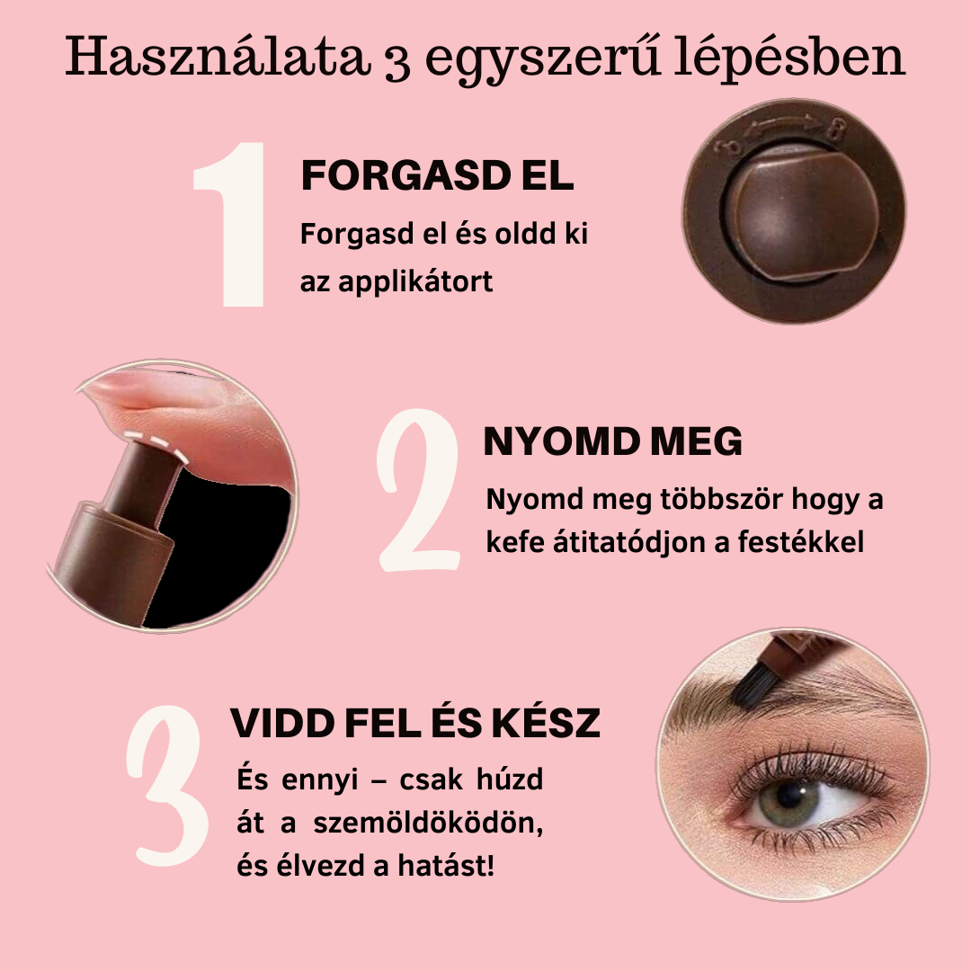 Brava – Precíz szálas szemöldök, természetesen